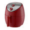 Смажьте свободный красный Фрьер 1500в 4.6Л воздуха цифров с аттестованным КЭ РОХС предохранения от Оверхэат